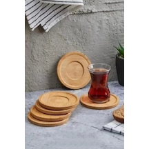 Mien Men14646 Riva Bambu Çay Tabağı 5 Lı