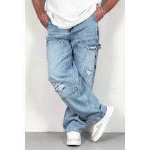 Cedy Denim Cedy Denım Yüksek Kalite Erkek Normal Bel Worker Tarz Skater Jean Çok Renkli