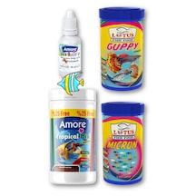 Lepistes-melek-plati-moli Balık Yemi 125ml, Guppy, Yavru, Vitamin