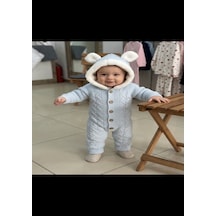 Wellsoft Erkek Bebek Tulum Bebek Mavisi