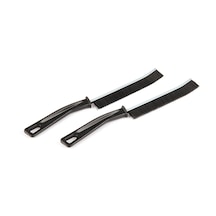 2'li Dar Alan Temizlik Fırçası - Siyah - 22 Cm Diğer