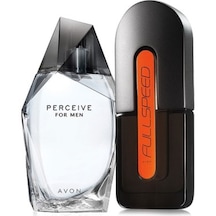 Avon Perceive Erkek Parfüm 100 ML + Full Speed Erkek Parfüm