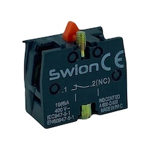 Lay5-be102 22mm Kontak Blok Nc Kırmızı