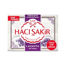 5 Adet Hacı Şakir Lavanta Beyaz Kalıp Sabun 4x150 G Diğer