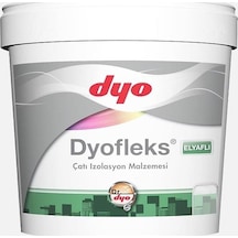 Dyofleks Elyaflı Çatı Su İzolasyon Malzemesi 5 Lt Beyaz