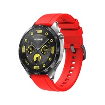 Xemu Huawei Gt4 22mm Uyumlu Clo- Krd-95 Silikon Kordon-kırmızı