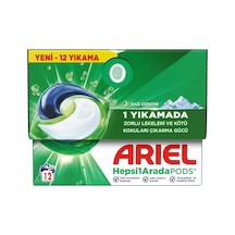 Ariel Pods Regular 12li Dağ Esintisi Çamaşır Deterjanı 2'li Ekonomik Paket - 2 Adet Tarı 10 L