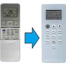 Fjtherma-ecotherma-hisense Dg11h1-01e Dg11h1-01 Klima Kumanda
