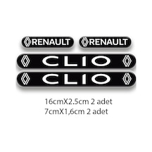 Clio 3d Damla 4'lü Oto Sticker Set 4