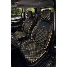 Ford B-max Araçlara Uyumlu Oto Koltuk Kılıfı Seti- Efesum Sarı