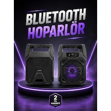 Hubrendy  6.5 İnç Kablosuz Hoparlör Bluetooth Bağlantılı Yüksek Ses