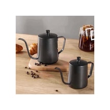 Barista Kahve Demleme İbriği Kahve Cezvesi Mini Slim Kettle 600 Ml Kapaklı Mkk-60 Diğer