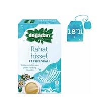 Doğadan Rahat Hisset Pasifloralı Süzen Poşet Karışık Bitki Çayı 18'li