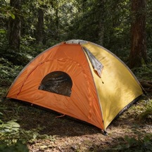 4 Kişilik Yarı Otomatik Kamp Çadırı Suya Dayanıklı, Hızlı Kurulumlu Outdoor Aile Çadırı, Doğa, Kamp Ve Piknik 200x200x135 Cm Çok Renkli