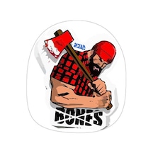 80 X 90 Mm Sticker 10'lu Çok Renkli