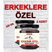 Erkeklere Özel 24 Saat Hatay Yöresi Çakır Otu Macunu 240 Gr X 2 Adet