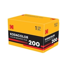 Kodacolor 200 35mm 135 Renkli Analog Film Iso 200, 36 Pozlama, C-41 1928s