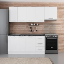 Minar 225 Cm Mutfak Dolabı Beyaz 225-b7