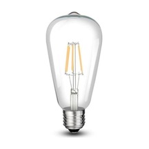 Ct 4353 8w/6500k St 64 Uzun Fılament Led Ampul Beyaz Cata