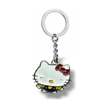 Hello Kitty Mini Figürlü Anahtarlık Kompakt Ve Sevimli Metal Aksesuar