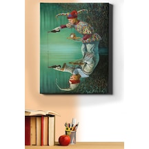 Webstyle Sayılarla Boyama Seti Kasnaklı Zaman Gölü 50 X 65 Cm