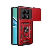 Mey İthalat Redmi Note 15 4g Pars Lens Yüzüklü Silikon - Kırmızı
