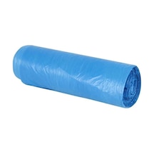 Orta Boy 55x60 Çöp Torbası Poşeti Mavi 5 Rulo 100 Adet Rulo Poşet