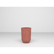 Nuano Consept Lale Serisi Yuvarlak Saksı Kiremit 25x40