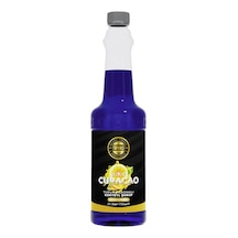 Blue Curacao Aromalı Şurup 750 Ml Kokteyl Kahve Pasta Ve Tatlı Için Doğal Aroma Gerçek Pancar Şekeri Çok Renkli
