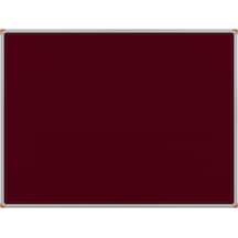 Panda 100 x 150 CM Bordo Kumaş Kaplı Alüminyum Çerçeve Pano - pan157