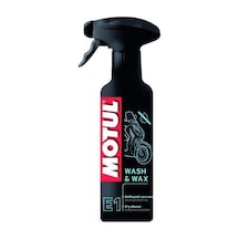 Motul E1 Wash & Wax Susuz Temizleme Spreyi 400 ML