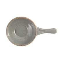 Porland Seasons Koyu Gri Saplı Sunum Kasesi 14 Cm Gri
