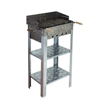 Metehan MTH-71 Pervazlı - Lama Izgaralı Battal Boy Mangal