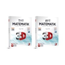 3d Yayınları Tyt-ayt Matematik Soru Bankası Set 2 Kitap