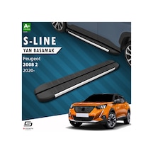 S-dizayn Peugeot 2008 2 S-line Aluminyum Yan Basamak 183 Cm 2020 Üzeri A+ Kalite
