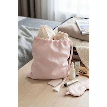 Kadın Seyahat Tipi İç Çamaşırı Düzenleyici Kese - İpli Valiz Organizeri 32x36 Cm Diğer
