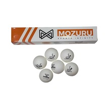 Avessa Mozuru Mzr006-wht Ittf Onaylı Beyaz Pinpon Topu 6lı