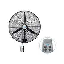 Hims 75cm 30inç Sanayi Tipi Duvar Tipi Kumandalı Vantilatör 210w Hef-dk750