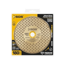 Sgs2296 Vakum Elmas Mermer Granit Seramik Kesici 180mm