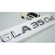 Dk Tuning Gla 350d Bagaj Krom Abs 3m 3d Yazı Logo Benz İle Uyumlu