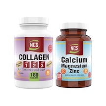 Collagen Tip 1-2-3 Kolajen 1000 Mg Glutatyon 180 Tablet Kalsiyum Magnezyum 120 Tablet