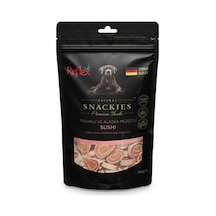 Snackies Natural Tavuklu Ve Alaska Mezgitli Sushi Tahılsız Köpek Ödül Maması 90 Gr