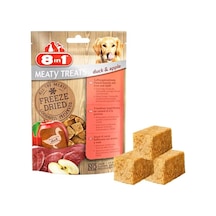 8in1 Freeze Dried Ördekli Ve Elmalı 50 Gr Köpek Ödül Maması