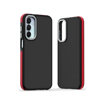 Newface - 664 - Samsung Galaxy A25 5g Harvel Kapak - Edntrend - - Kırmızı