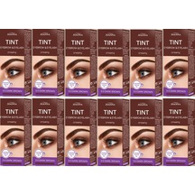 Joanna Kaş ve Kirpik Boyası 3.0 Dark Brown 12'li