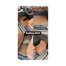 Skoda Kodiaq 2024 Premium Eva Paspas + Premium Bagaj Havuzu + Metal Topuk Siyah