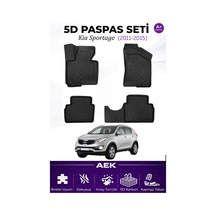 Kia Sportage 2011-2015 Araca Özel Havuzlu "karbon" Paspas Takımı