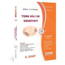 Egem Türk Dili Ve Edebiyatı 2 Sınıf 3 Yarıyıl Güz Dönemi Konu Anlatımlı