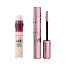 New York Instant Anti Age Eraser Kapatıcı - 03 Fair & Lash Sensational Sky High Maskara Makyaj Seti Çok Renkli
