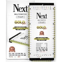Next Ye 10/48 Hybrid Gold Plus Uydu Santral +Adaptor